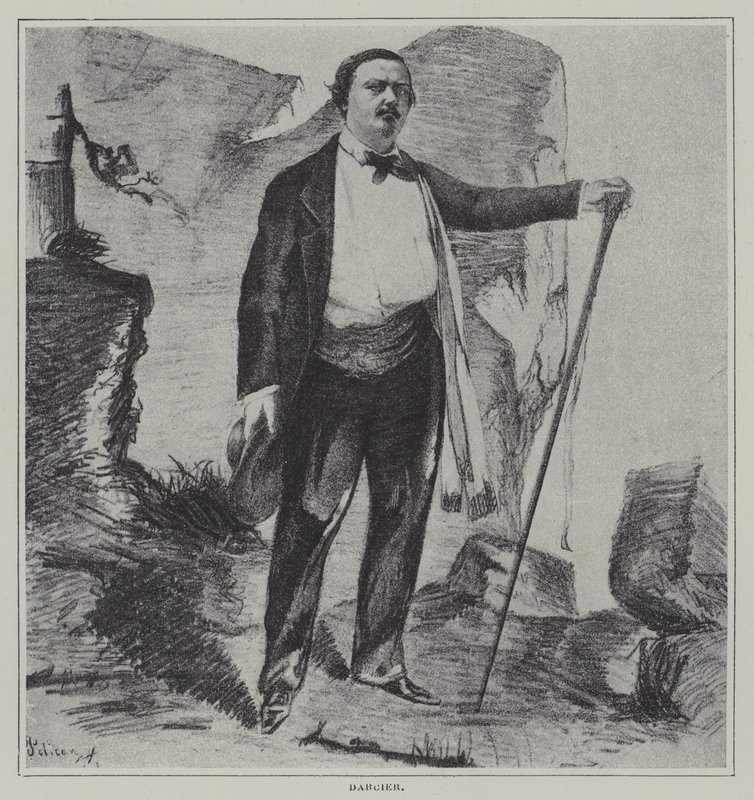 Joseph Darcier, French singer, actor and composer by French School