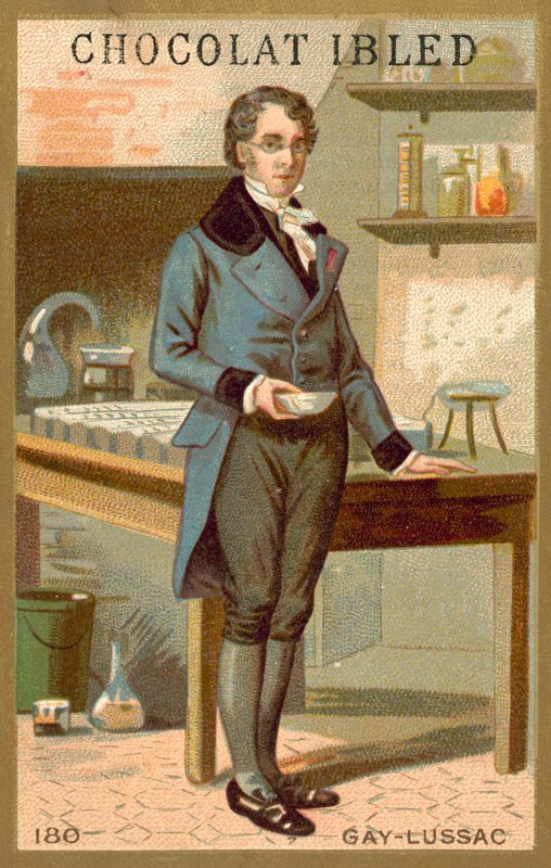 Joseph Louis Gay-Lussac, French chemist and physicist by French School