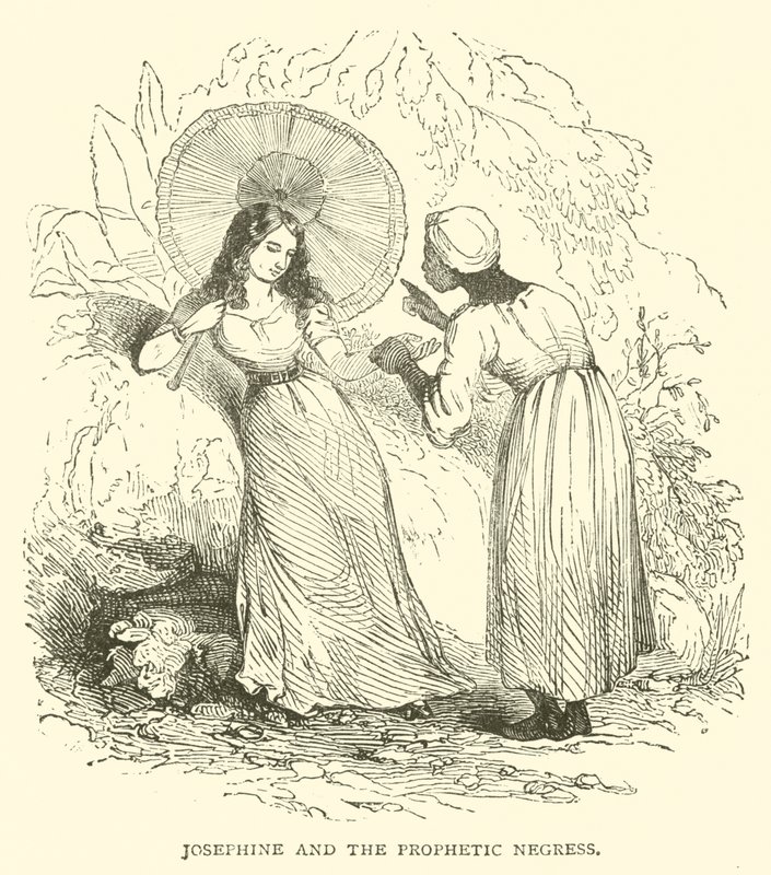 Josephine and the prophetic black woman by French School
