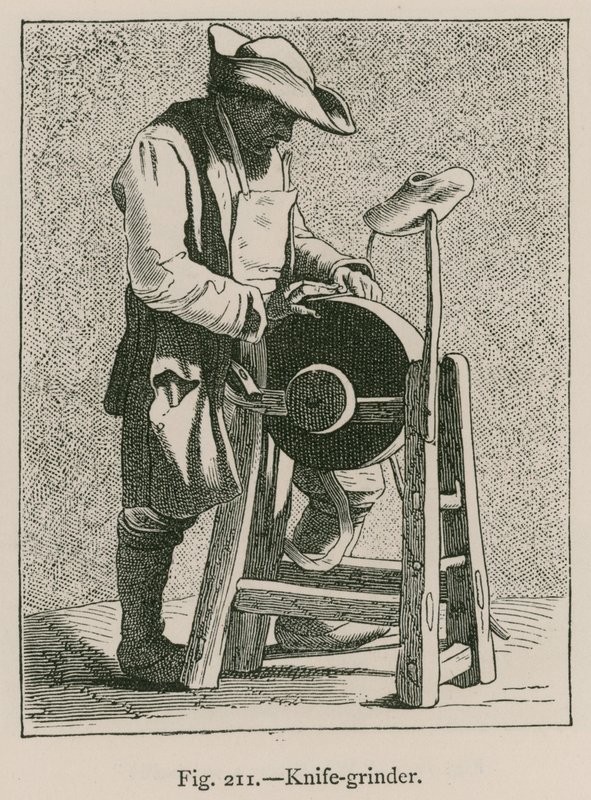 Knife-Grinder by French School