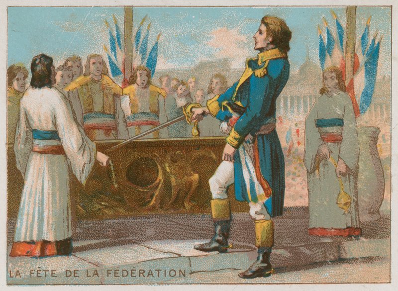 The Festival of the Federation by French School