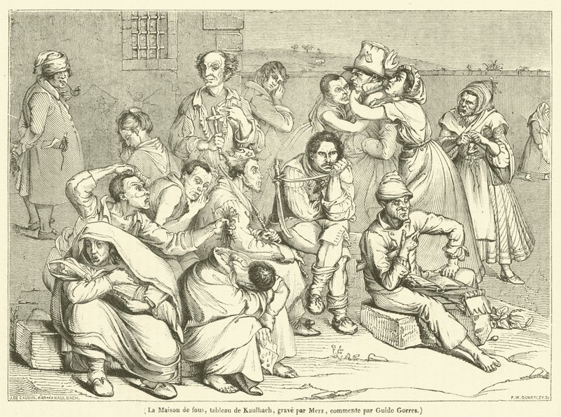 The Madhouse by French School