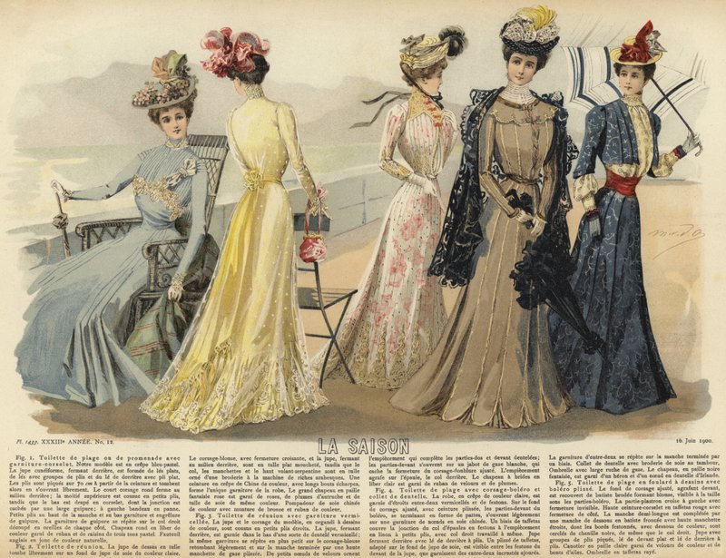 The Season Fashions by French School