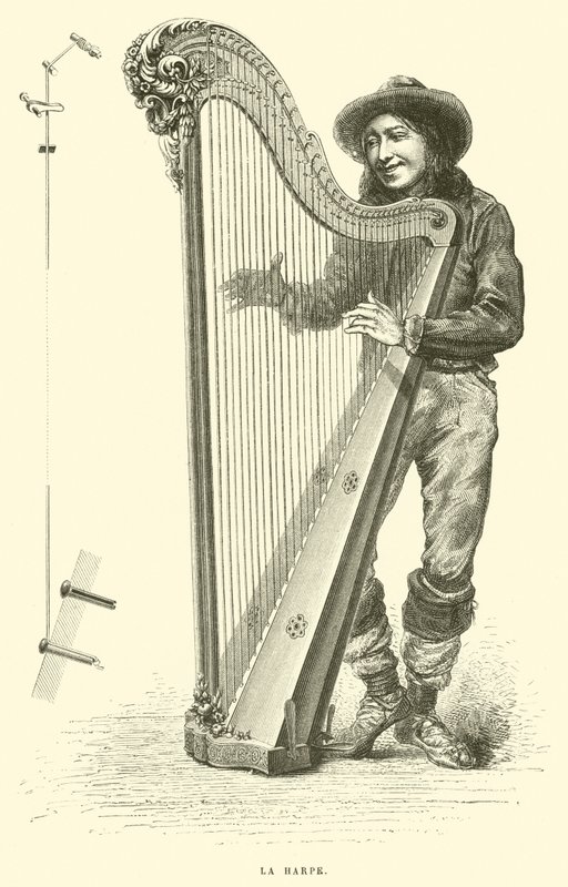 The Harp by French School