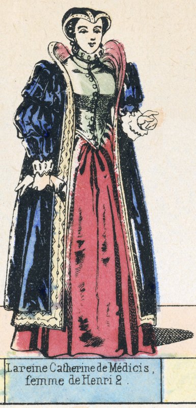 Queen Catherine de Medici, Wife of Henry II by French School
