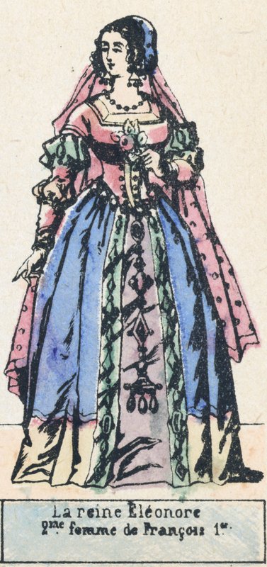 Queen Eleanor, Second Wife of Francis I by French School