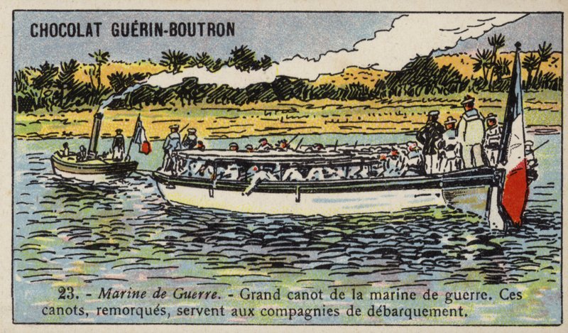 Large French Navy cutter by French School