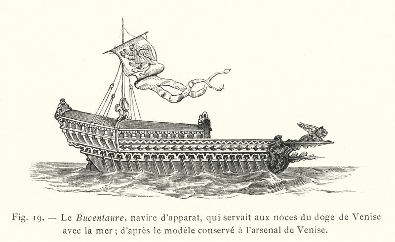 The Bucentaur, Ceremonial Ship Used for the Doge of Venice