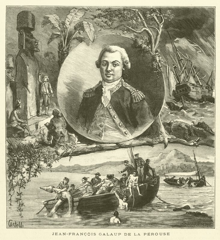 The Centenary of La Perouse by French School