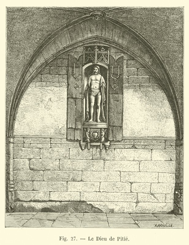 The God of Pity by French School