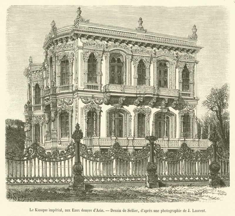 The Imperial Kiosk, Sweet Waters of Asia by French School