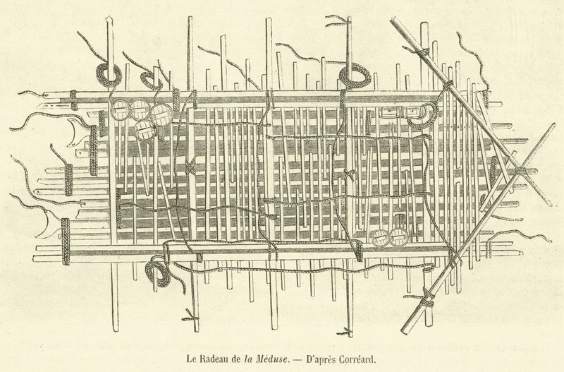 The Raft of the Medusa by French School