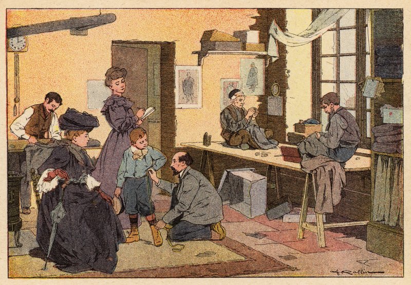 The Tailor by French School