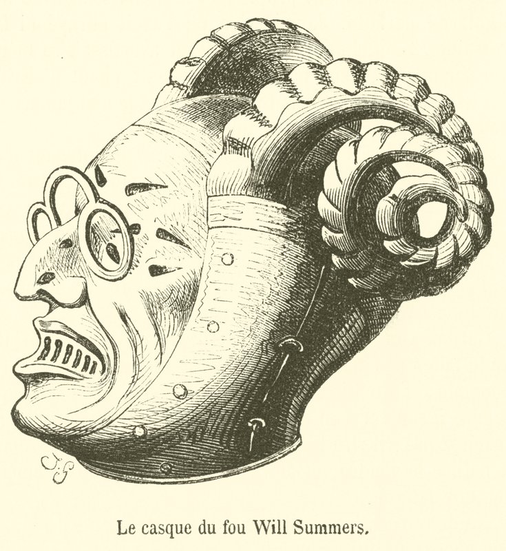The Helmet of the Fool Will Summers (engraving) by French School