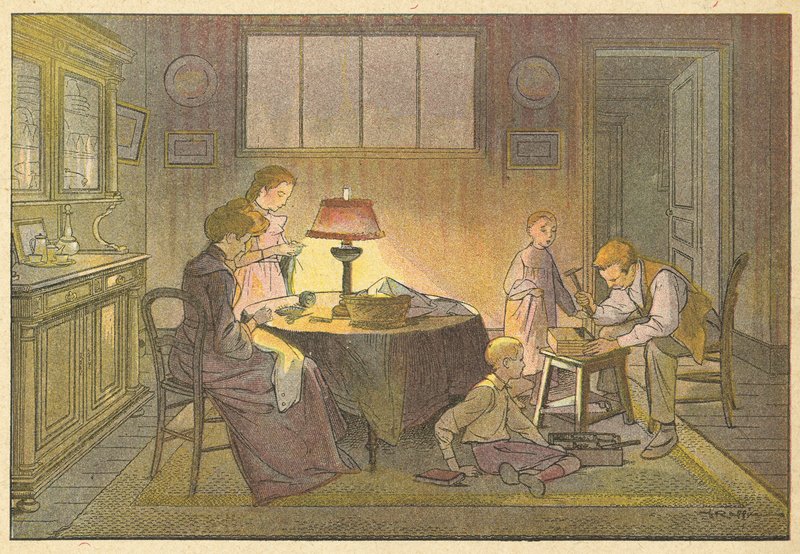 Le raccommodage by French School