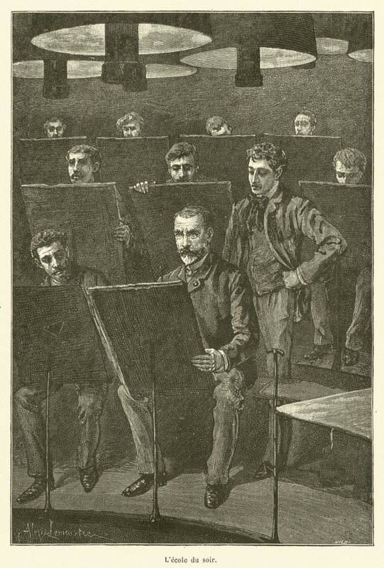 The Evening School by French School