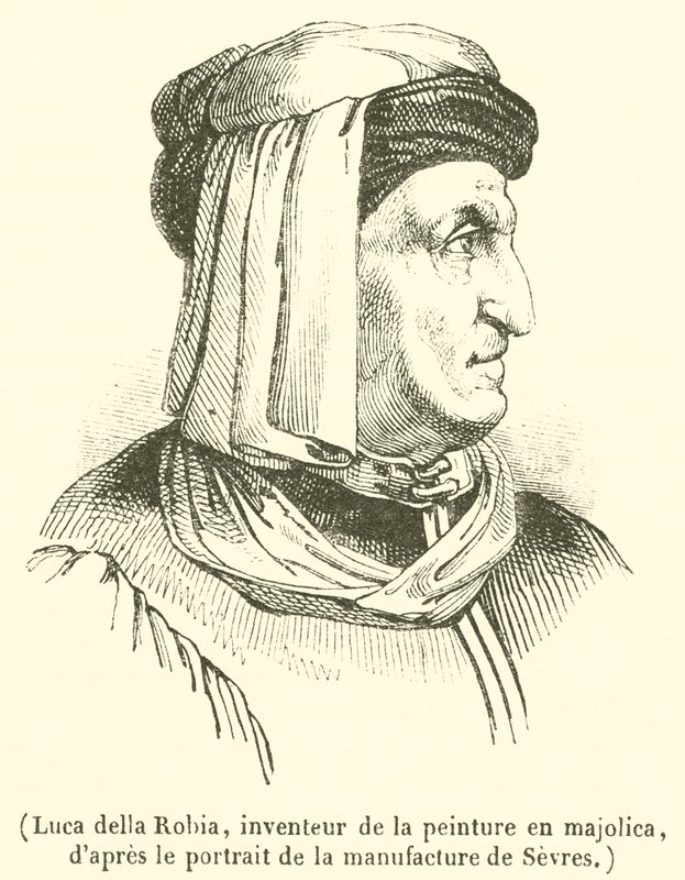 Luca della Robbia, Inventor of Majolica Painting by French School