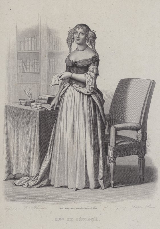 Marie de Rabutin-Chantal, marquise de Sevigne, French writer by French School