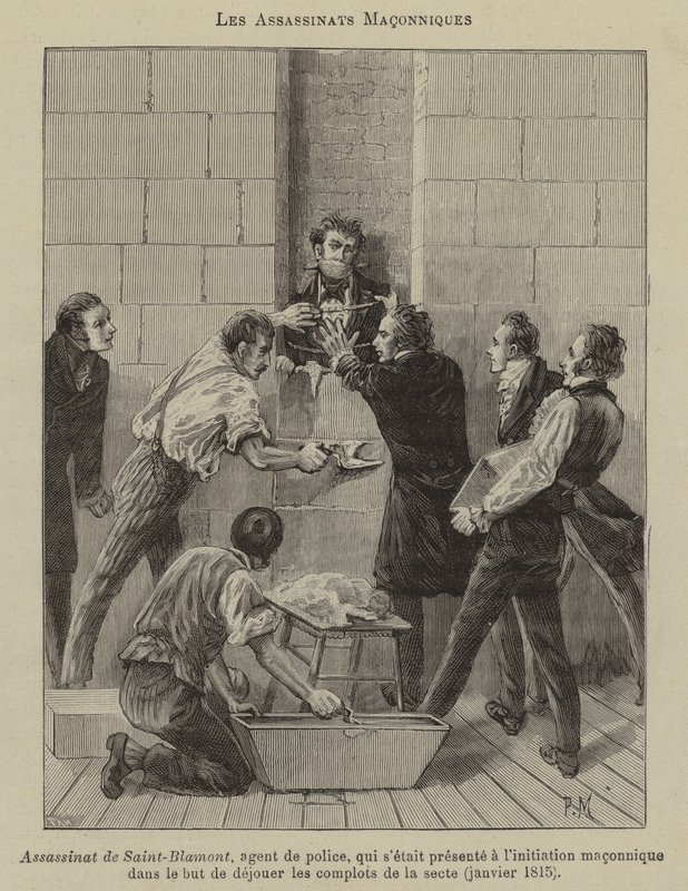 Masonic assassinations by French School
