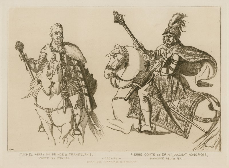 Michael Apafi, Prince of Transylvania, Count of Szekles by French School