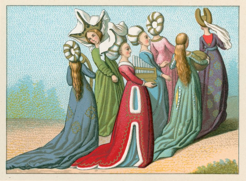 Middle Ages Costume by French School