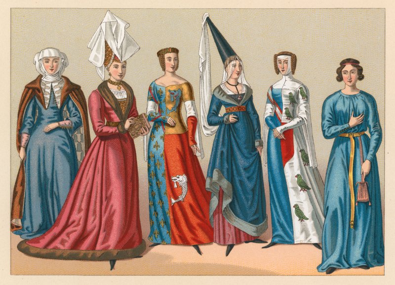 Middle Ages Costume by French School