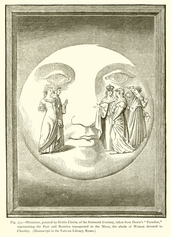 Miniature of the Sixteenth Century, taken from Dante