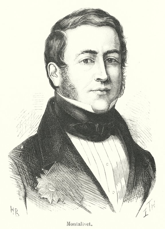 Montalivet (engraving) by French School