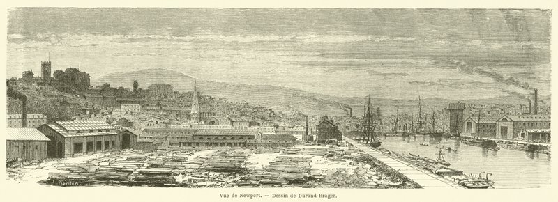 Newport (engraving) by French School