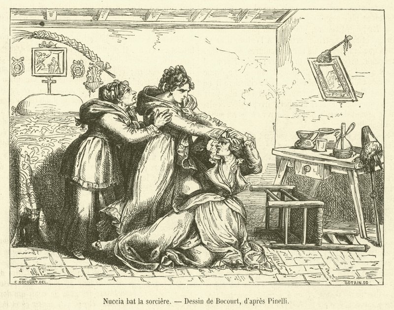 Nuccia Defeats the Witch by French School