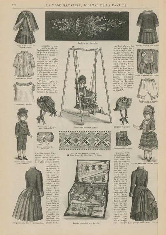 Page from La Mode Illustrée by French School