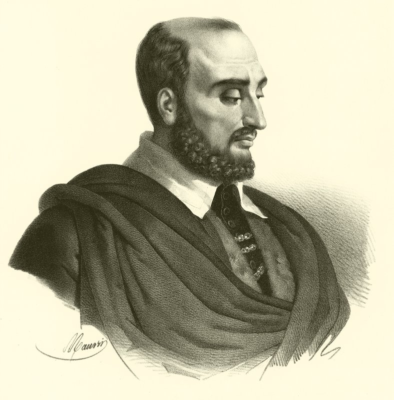 Paolo Caliari, known as Paolo Veronese, portrait by French School