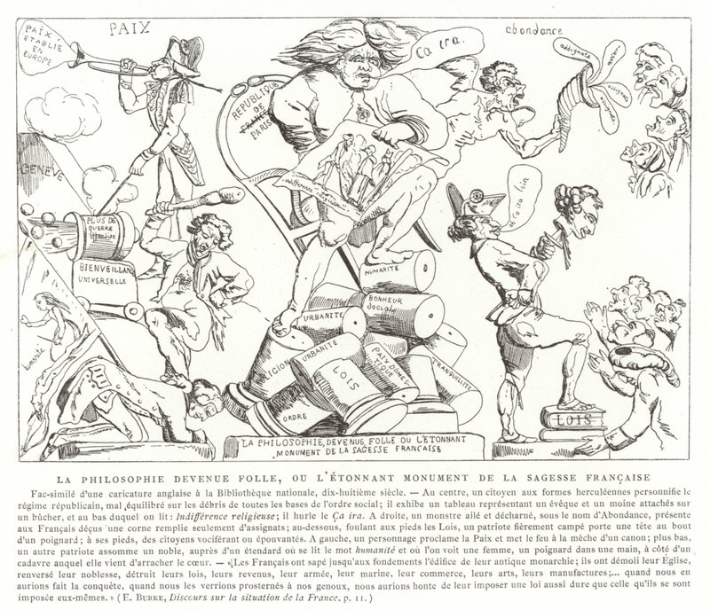 Philosophy Gone Mad, or the Astonishing Monument to French Wisdom by French School