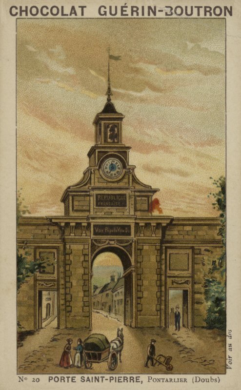 Porte Saint-Pierre, Pontarlier, Doubs by French School