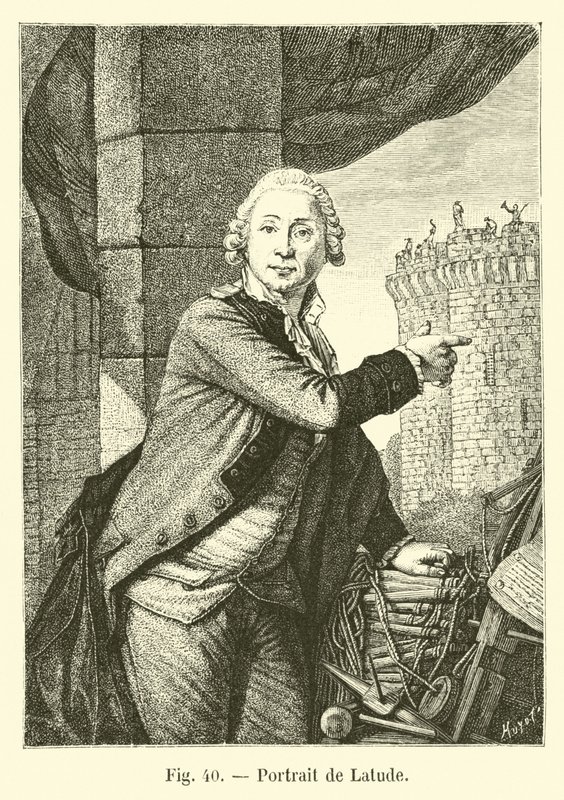 Portrait of Latude by French School
