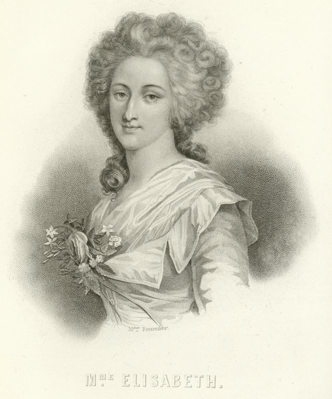 Princess Elisabeth of France by French School