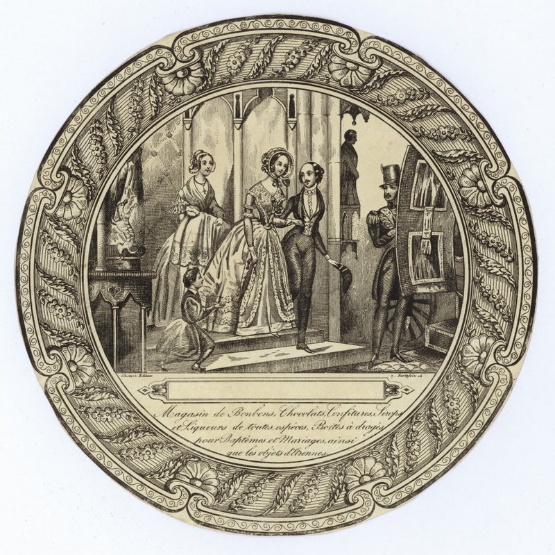 Product Label for a French Sweetshop by French School