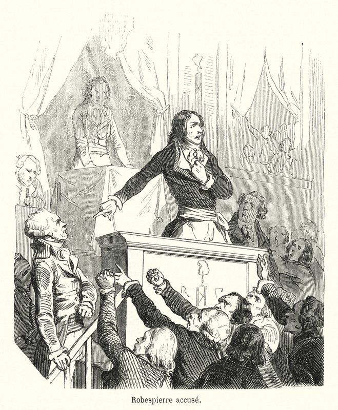 Robespierre Accused by French School