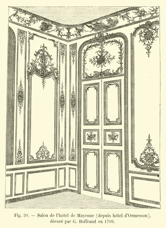 Salon of the Hotel de Mayenne, formerly Hotel d