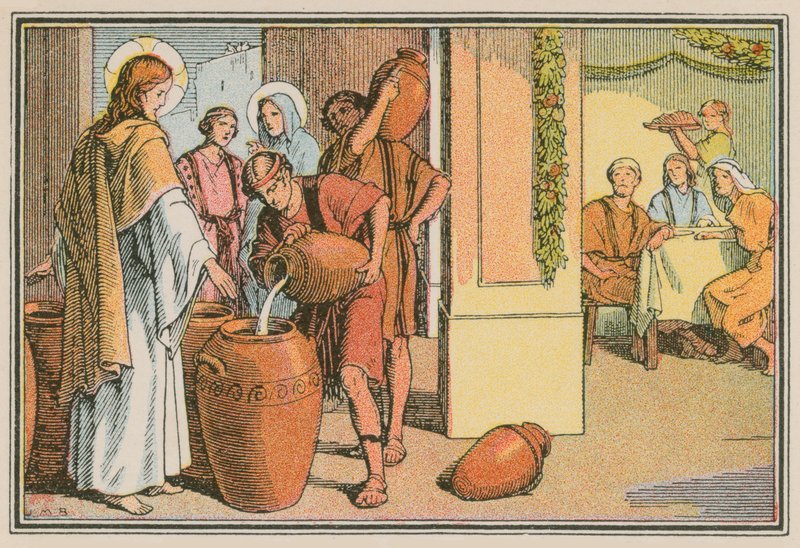 Scene from the life of Jesus by French School