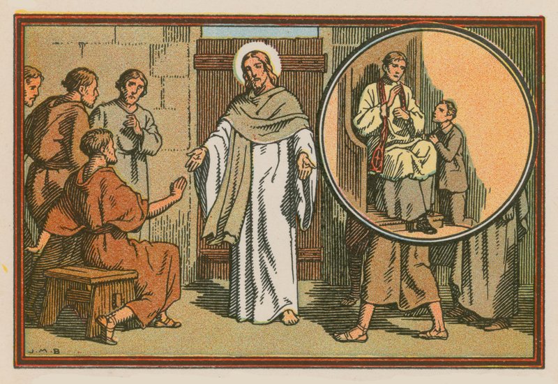 Scene from the Life of Jesus by French School