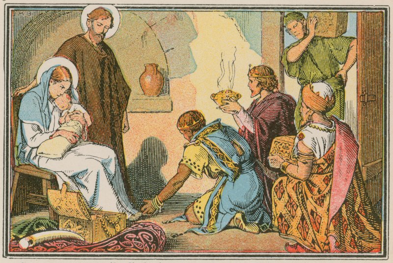 Scene from the life of Jesus by French School