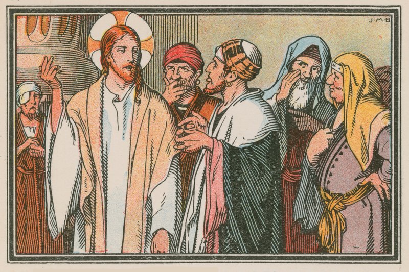 Scene from the life of Jesus by French School