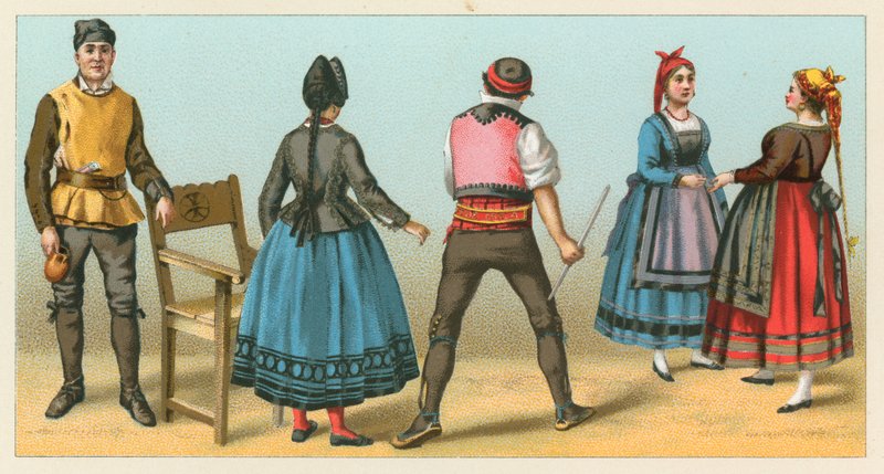 Spain Costume by French School