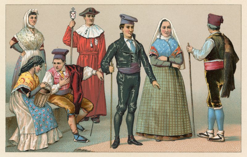 Spain Costume by French School