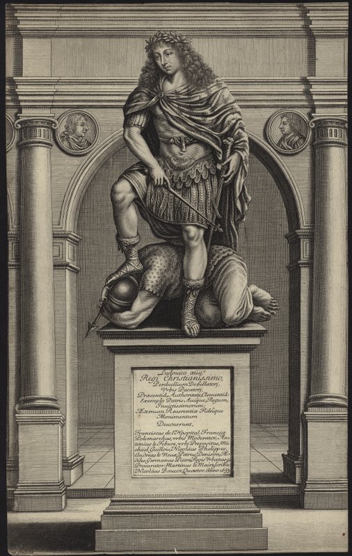 Statue of King Louis XIII of France by French School