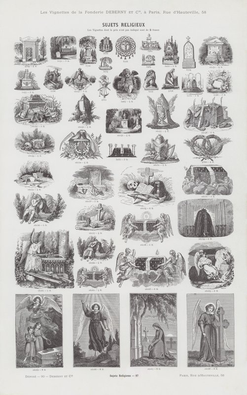 Religious Subjects (engraving) by French School