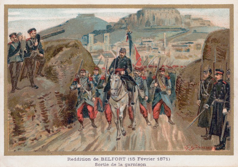 Surrender of Belfort by French School