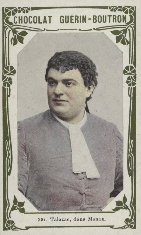 Talazac in Manon by French School