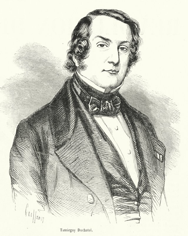 Tanneguy Duchatel, French Politician and Interior Minister Who Lost His Office in the French February Revolution of 1848 by French School